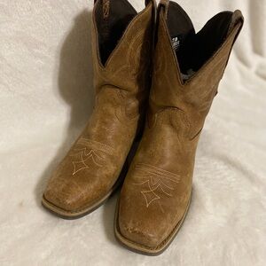 Justin Boots Brown Ankle Boots